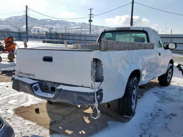 5TBJN32163S357237 - 2003 TOYOTA TUNDRA WHITE photo 4