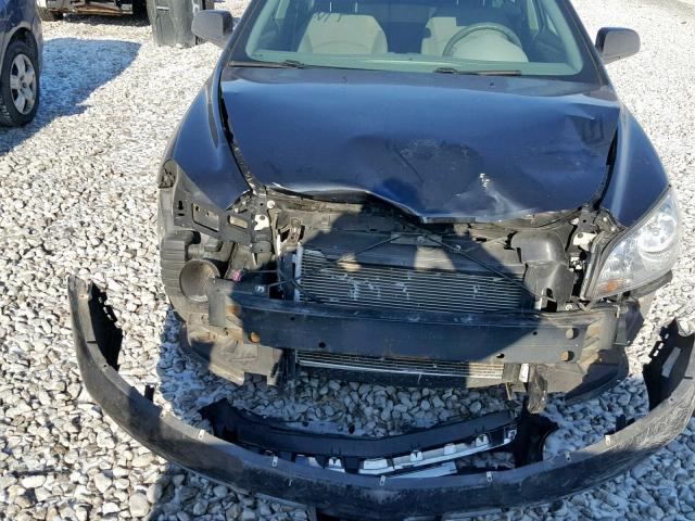 1G1ZC5E02CF209528 - 2012 CHEVROLET MALIBU 1LT შავი ფოტო 9