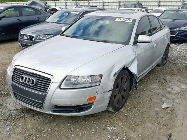 WAUAH74F06N135704 - 2006 AUDI A6 3.2 SILVER photo 2