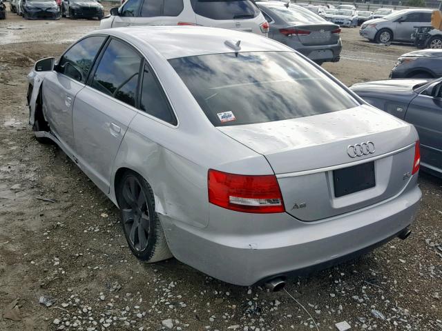 WAUAH74F06N135704 - 2006 AUDI A6 3.2 SILVER photo 3