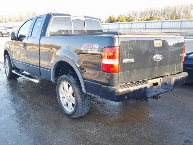 1FTPX14V47FA72283 - 2007 FORD F150 BLACK photo 3