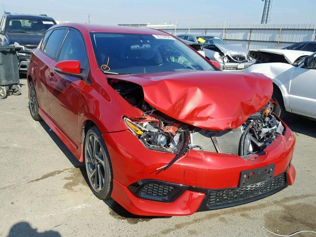 JTNKARJE2GJ501735 - 2016 TOYOTA SCION IM RED photo 1