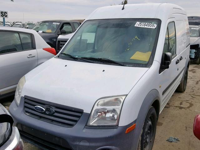 NM0LS7AN3DT169876 - 2013 FORD TRANSIT CO WHITE photo 2