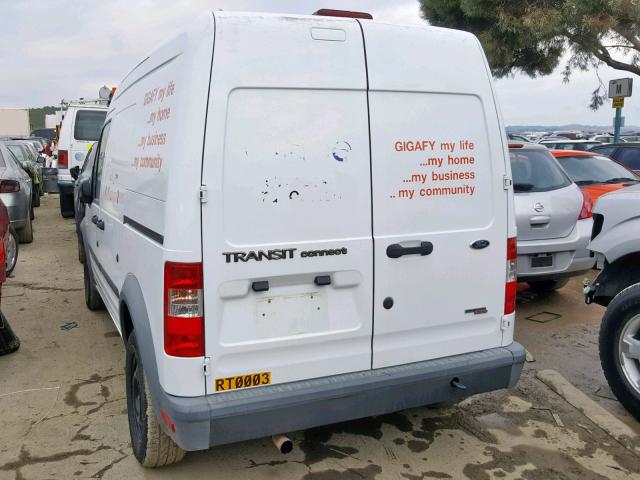 NM0LS7AN3DT169876 - 2013 FORD TRANSIT CO WHITE photo 3