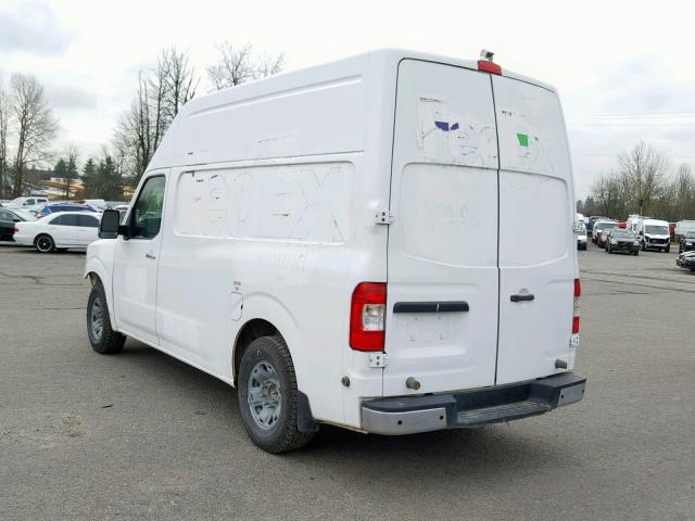 1N6BF0LX2CN105210 - 2012 NISSAN NV 2500 WHITE photo 3