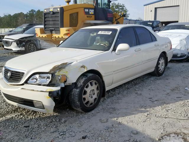 JH4KA96593C001825 - 2003 ACURA 3.5RL WHITE photo 2