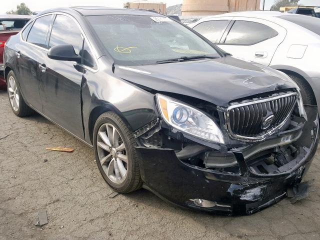 1G4PP5SK0C4186377 - 2012 BUICK VERANO BLACK photo 1