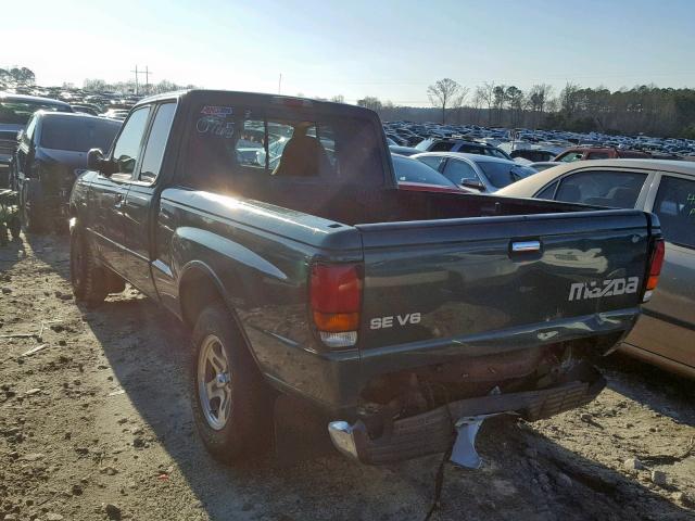 4F4YR16V8XTM00745 - 1999 MAZDA B3000 CAB GREEN photo 3