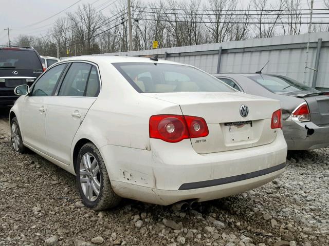 3VWSF71K27M033571 - 2007 VOLKSWAGEN JETTA 2.5 WHITE photo 3