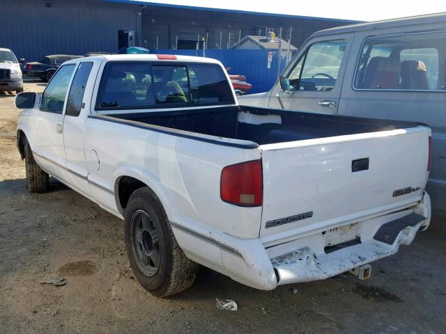 1GTCS19X6V8521374 - 1997 GMC SONOMA WHITE photo 3