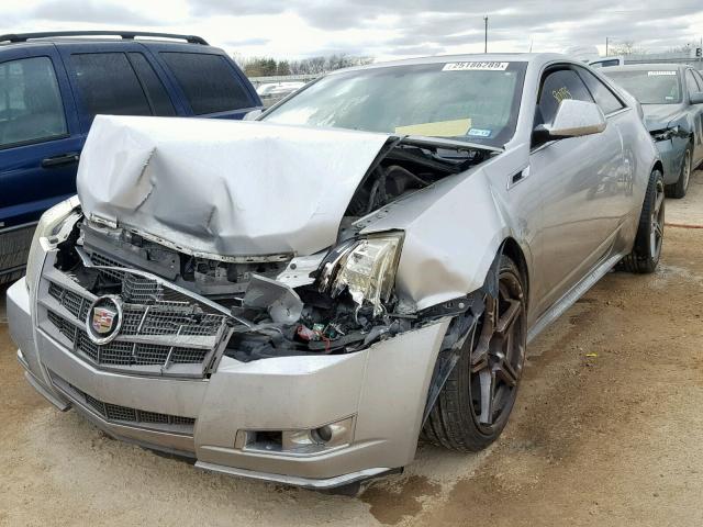 1G6DK1EDXB0100125 - 2011 CADILLAC CTS PERFOR SILVER photo 2