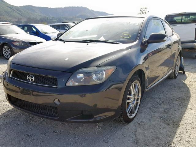 JTKDE177750044136 - 2005 TOYOTA SCION TC შავი ფოტო 2