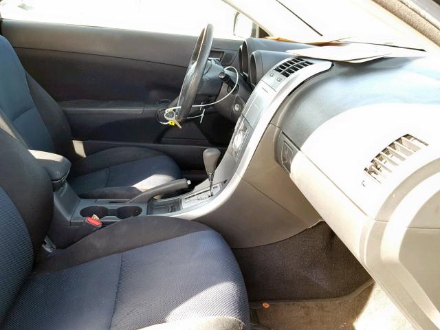 JTKDE177750044136 - 2005 TOYOTA SCION TC შავი ფოტო 5