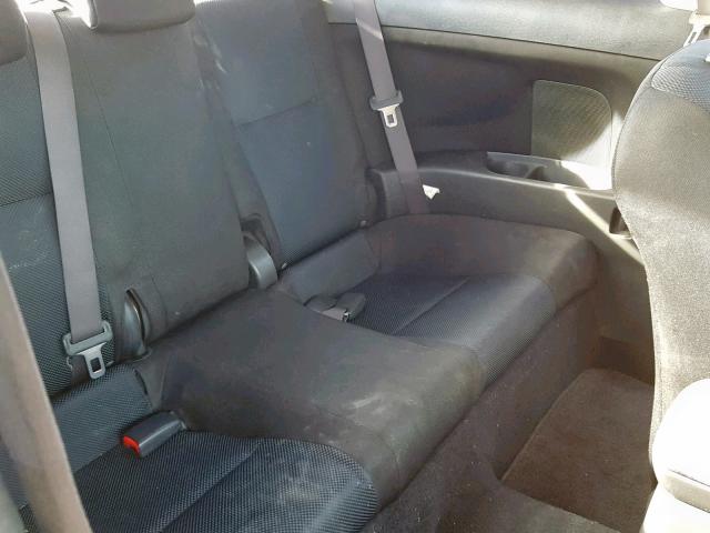 JTKDE177750044136 - 2005 TOYOTA SCION TC შავი ფოტო 6