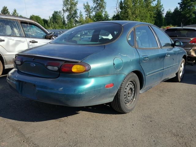 1FALP52U8VG116279 - 1997 FORD TAURUS GL GREEN photo 4