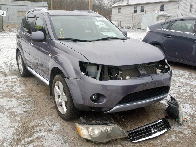 JA4MT41X99Z001369 - 2009 MITSUBISHI OUTLANDER GRAY photo 1