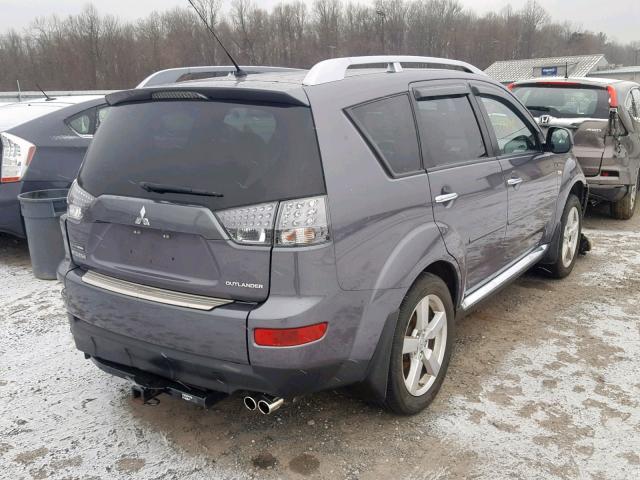 JA4MT41X99Z001369 - 2009 MITSUBISHI OUTLANDER GRAY photo 4