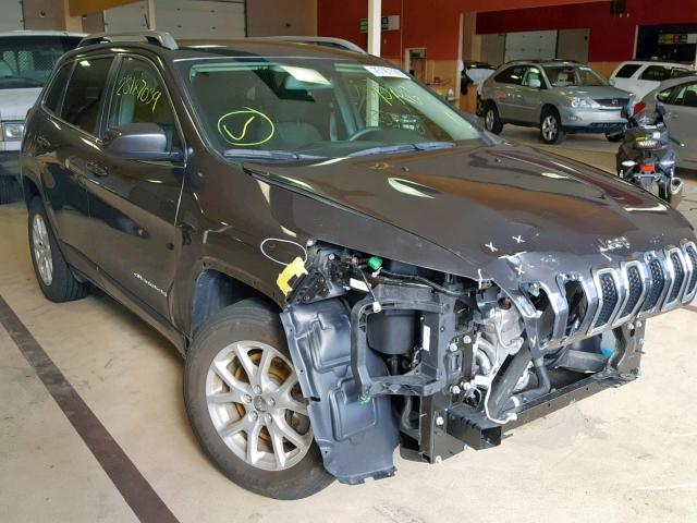 1C4PJMCB8HW565637 - 2017 JEEP CHEROKEE L GRAY photo 1