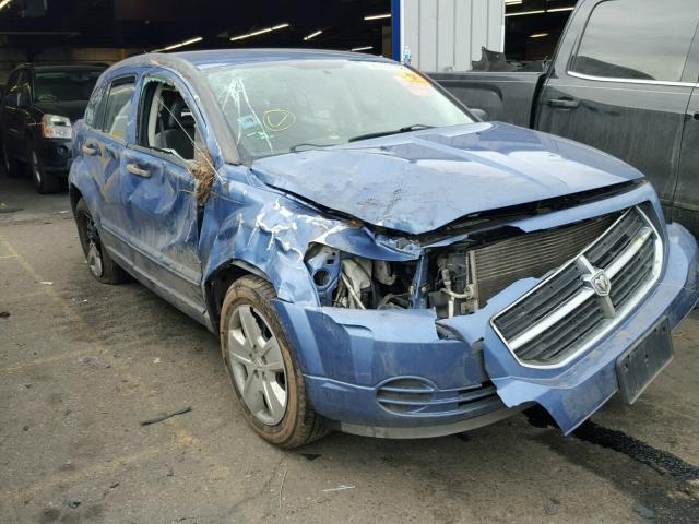 1B3HB48BX7D152561 - 2007 DODGE CALIBER SX BLUE photo 1