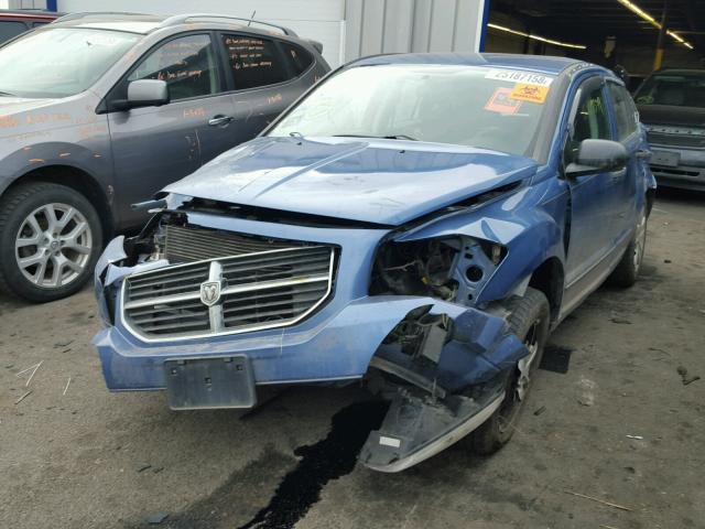 1B3HB48BX7D152561 - 2007 DODGE CALIBER SX BLUE photo 2