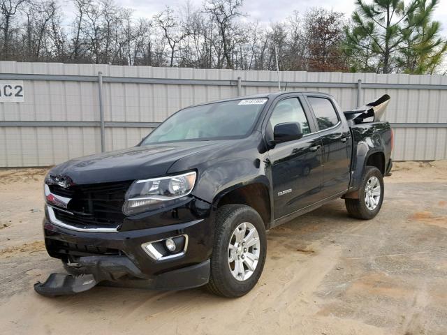 1GCGSCEN6H1317480 - 2017 CHEVROLET COLORADO L BLACK photo 2