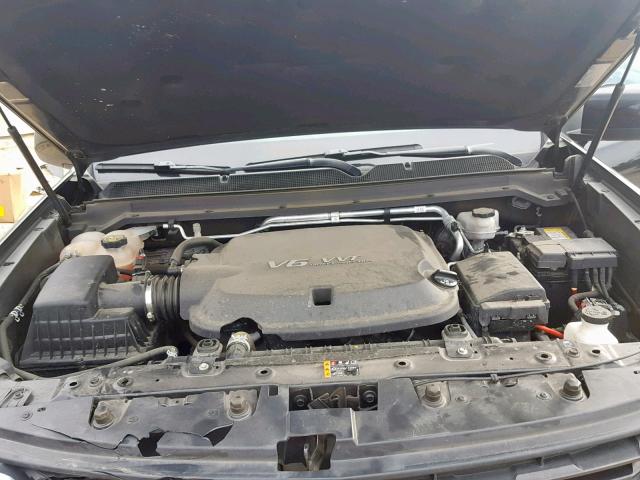 1GCGSCEN6H1317480 - 2017 CHEVROLET COLORADO L BLACK photo 7