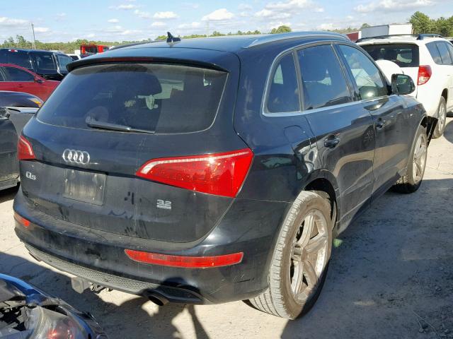 WA1WKAFP9CA104557 - 2012 AUDI Q5 PRESTIG BLACK photo 4