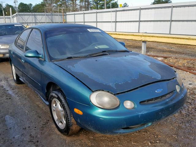 1FALP52U0VA170808 - 1997 FORD TAURUS GL GREEN photo 1