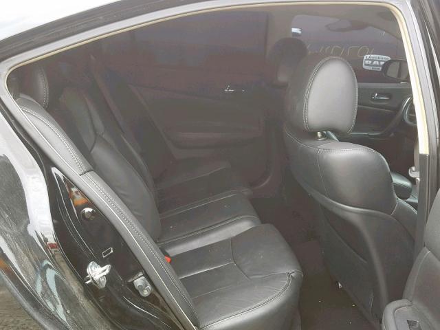 1N4AA5AP7CC832096 - 2012 NISSAN MAXIMA S BLACK photo 6