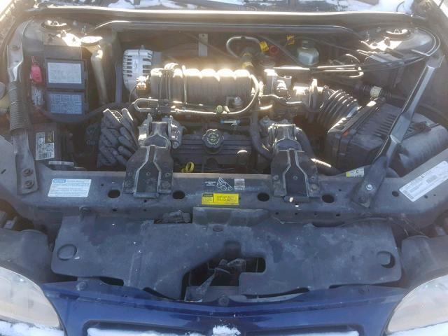 2G1WX15K919376444 - 2001 CHEVROLET MONTE CARL BLUE photo 7