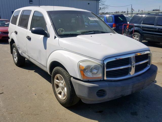 1D4HB38N84F189632 - 2004 DODGE DURANGO ST WHITE photo 1