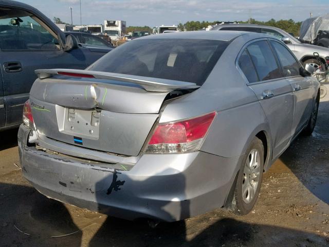 1HGCP26459A017450 - 2009 HONDA ACCORD LXP SILVER photo 4