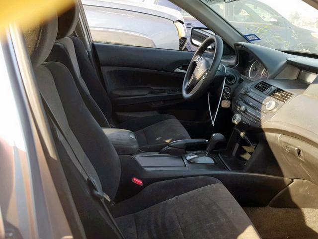 1HGCP26459A017450 - 2009 HONDA ACCORD LXP SILVER photo 5