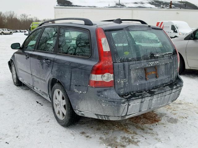 YV1MW382472316937 - 2007 VOLVO V50 2.4I SILVER photo 3