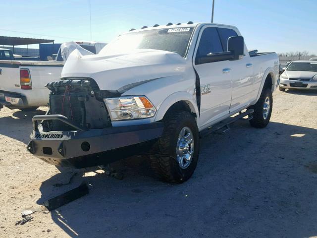 3C6UR5DL9JG191656 - 2018 RAM 2500 SLT WHITE photo 2