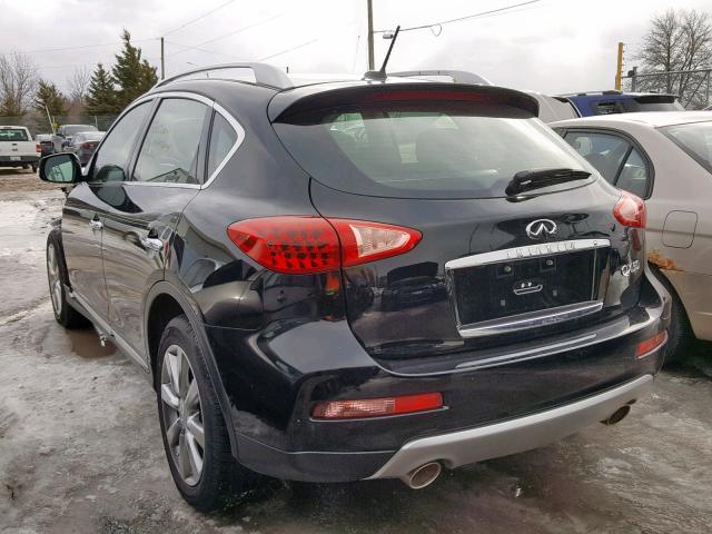 JN1BJ0RR6HM415130 - 2017 INFINITI QX50 BLACK photo 3