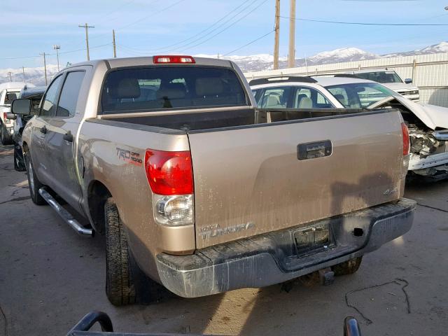 5TBDV54138S508273 - 2008 TOYOTA TUNDRA CRE GOLD photo 3