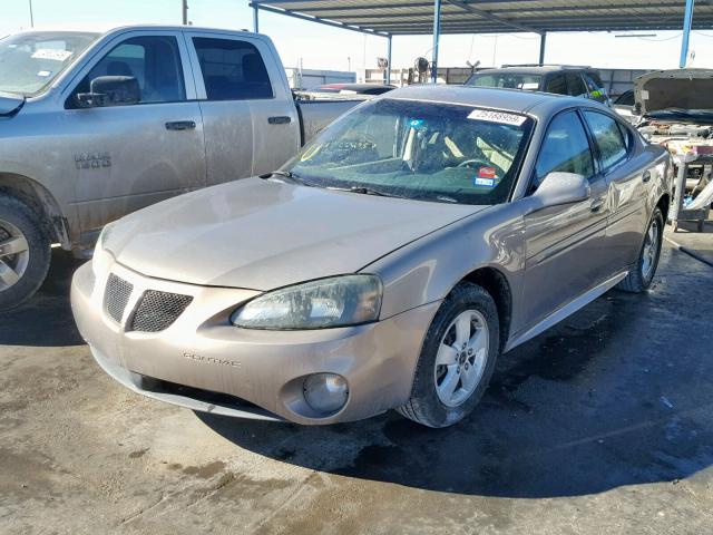 2G2WP552961195112 - 2006 PONTIAC GRAND PRIX TAN photo 2