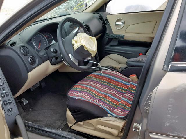 2G2WP552961195112 - 2006 PONTIAC GRAND PRIX TAN photo 5