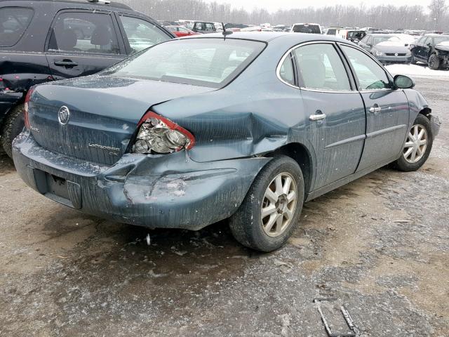 2G4WC582361307708 - 2006 BUICK LACROSSE C BLUE photo 4