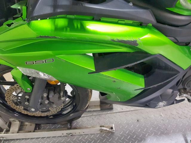 JKAEXEE15FDA18895 - 2015 KAWASAKI EX650 E GREEN photo 16