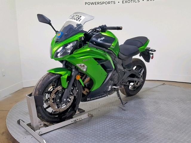 JKAEXEE15FDA18895 - 2015 KAWASAKI EX650 E GREEN photo 4