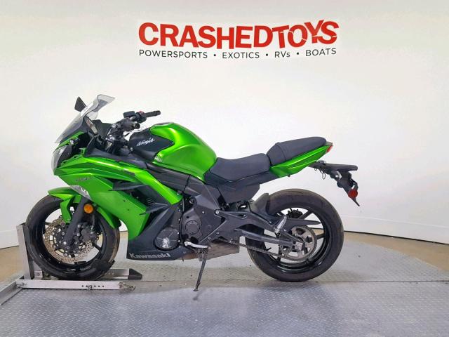 JKAEXEE15FDA18895 - 2015 KAWASAKI EX650 E GREEN photo 5
