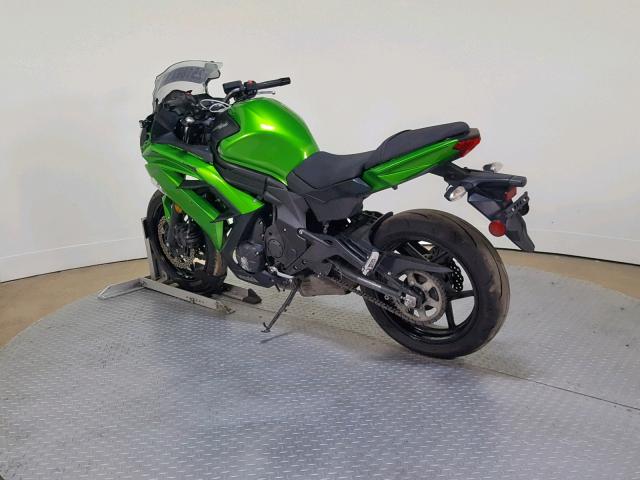 JKAEXEE15FDA18895 - 2015 KAWASAKI EX650 E GREEN photo 6