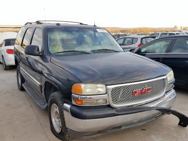 1GKEC13T24R221551 - 2004 GMC YUKON BLACK photo 1