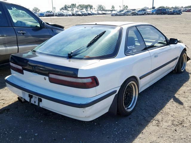 JH4DA9454MS053737 - 1991 ACURA INTEGRA LS WHITE photo 4