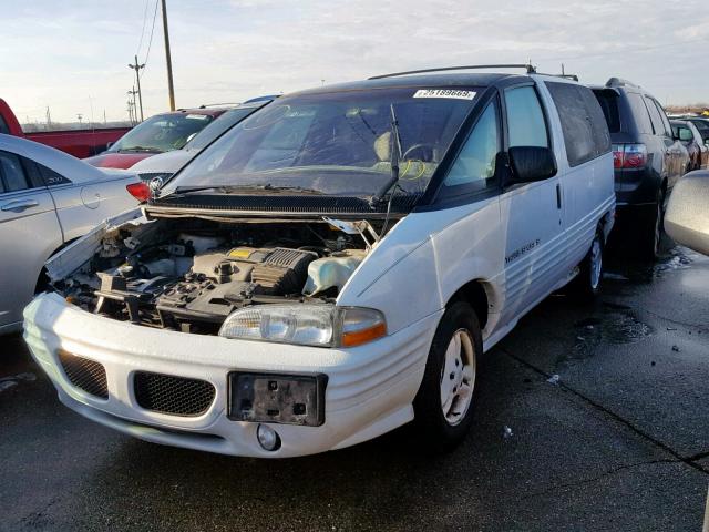 1GMDU06E2TT224619 - 1996 PONTIAC TRANS SPOR WHITE photo 2