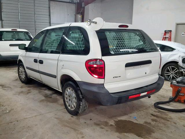 1D4GP21E06B515869 - 2006 DODGE CARAVAN C/ WHITE photo 3