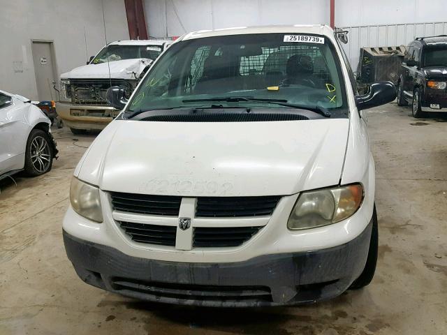 1D4GP21E06B515869 - 2006 DODGE CARAVAN C/ WHITE photo 9