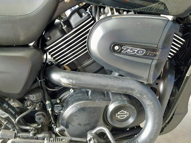 1HD4NCG11JC510889 - 2018 HARLEY-DAVIDSON XG750A STR BLACK photo 7